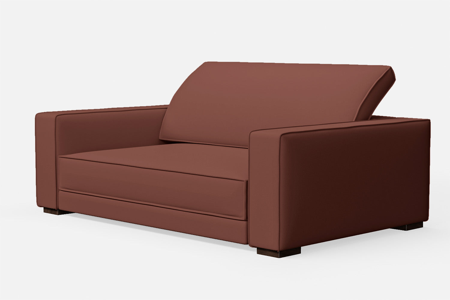 Bolzano 2 Seater Sofa Mauve Leather