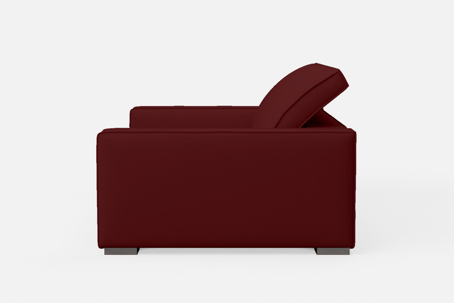 Bolzano 2 Seater Sofa Red Leather