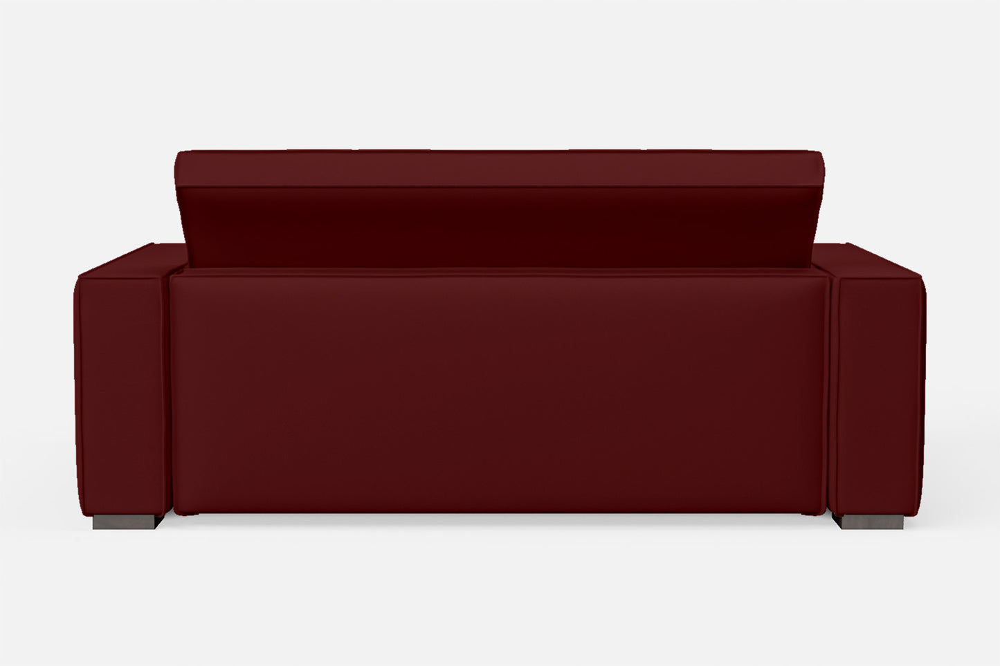 Bolzano 2 Seater Sofa Red Leather