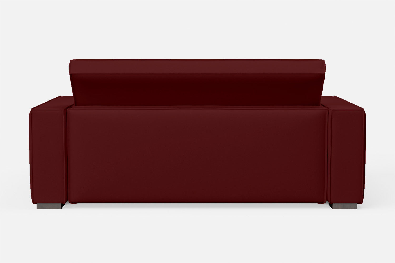 Bolzano 2 Seater Sofa Red Leather