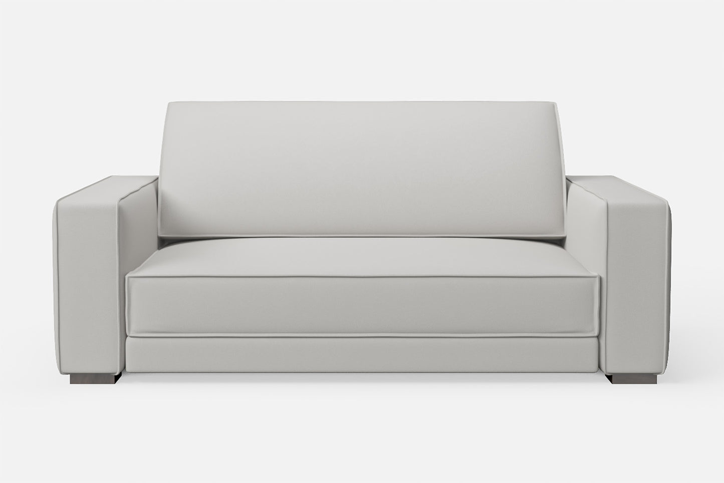 Bolzano 2 Seater Sofa White Leather