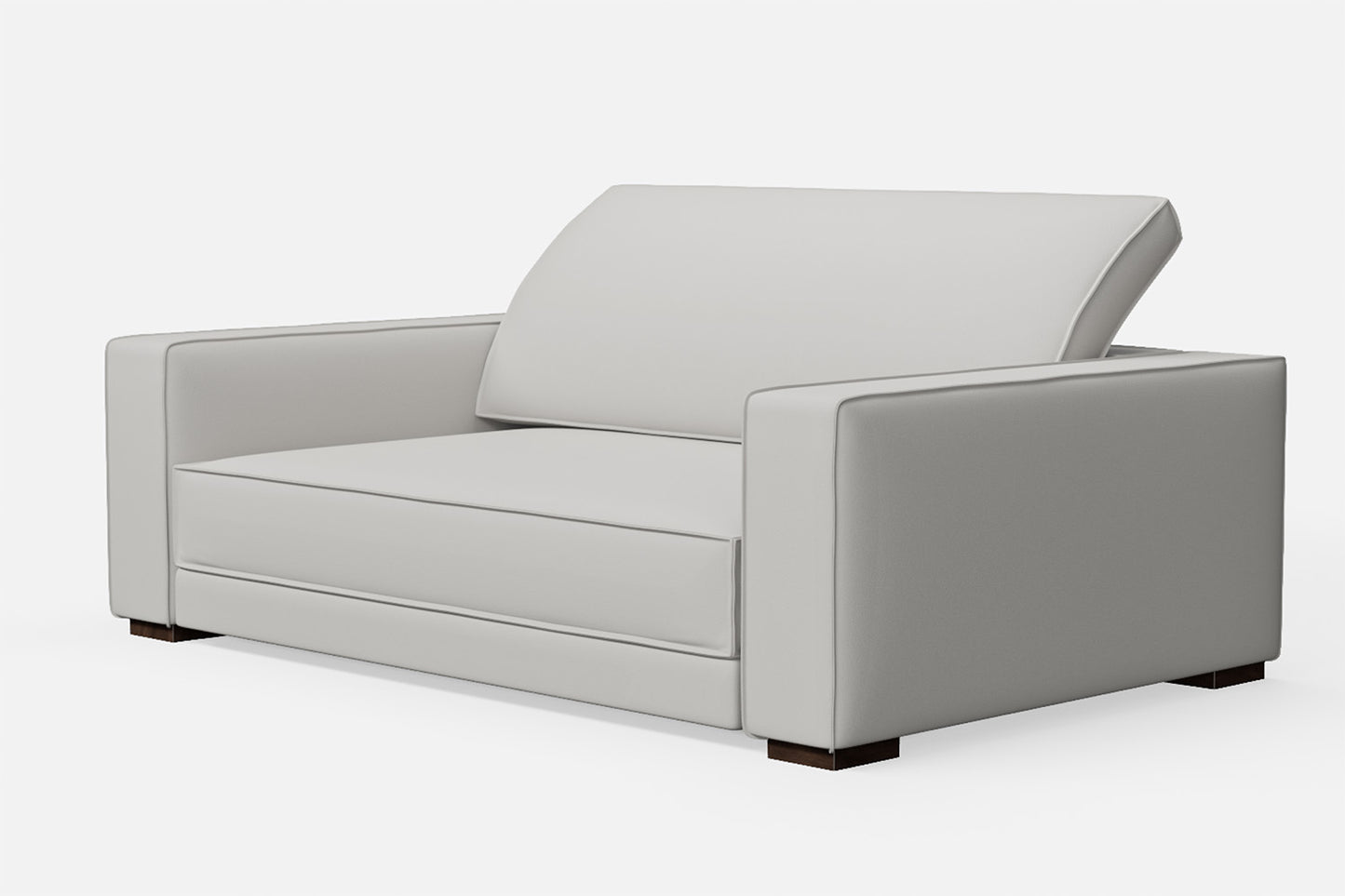 Bolzano 2 Seater Sofa White Leather