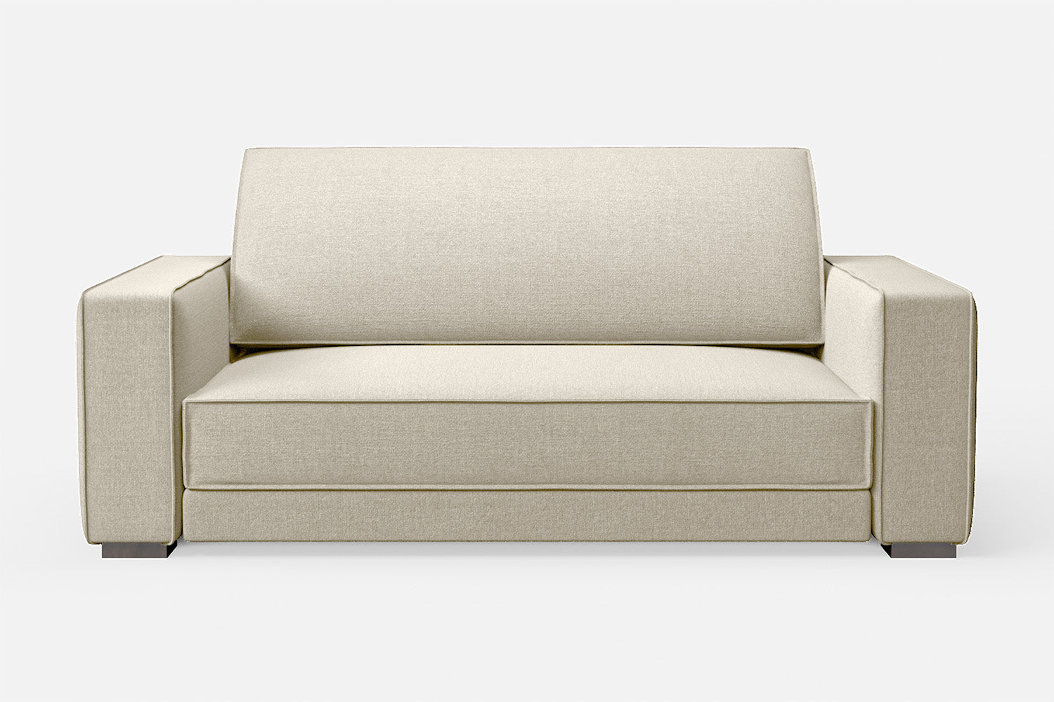 Bolzano 2 Seater Sofa Cream Linen Fabric