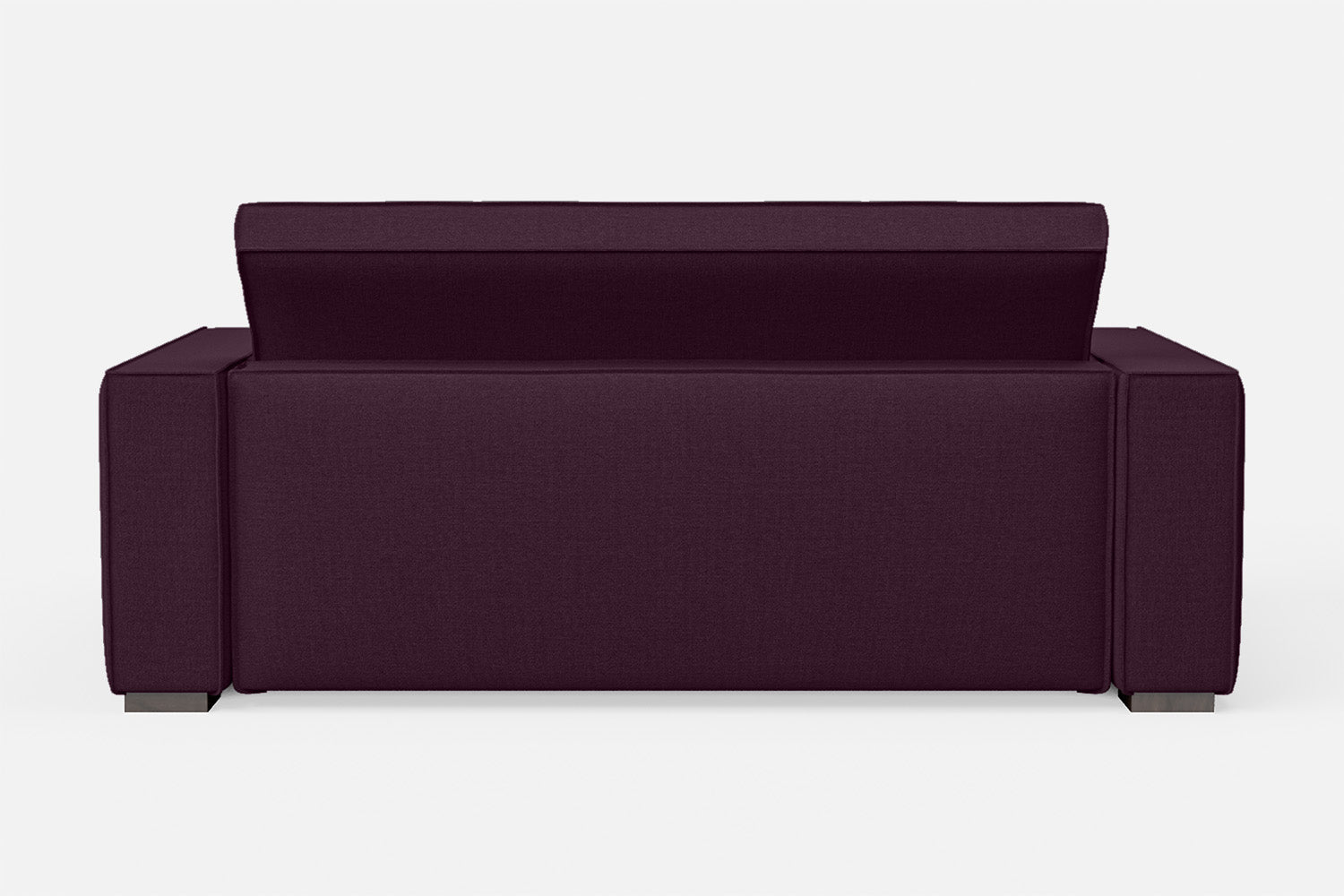 Bolzano 2 Seater Sofa Purple Linen Fabric