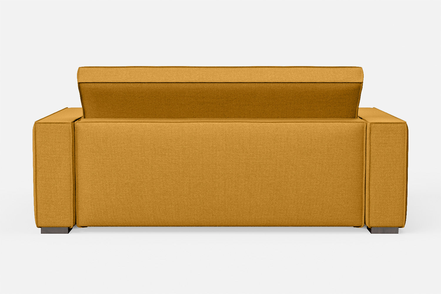 Bolzano 2 Seater Sofa Yellow Linen Fabric