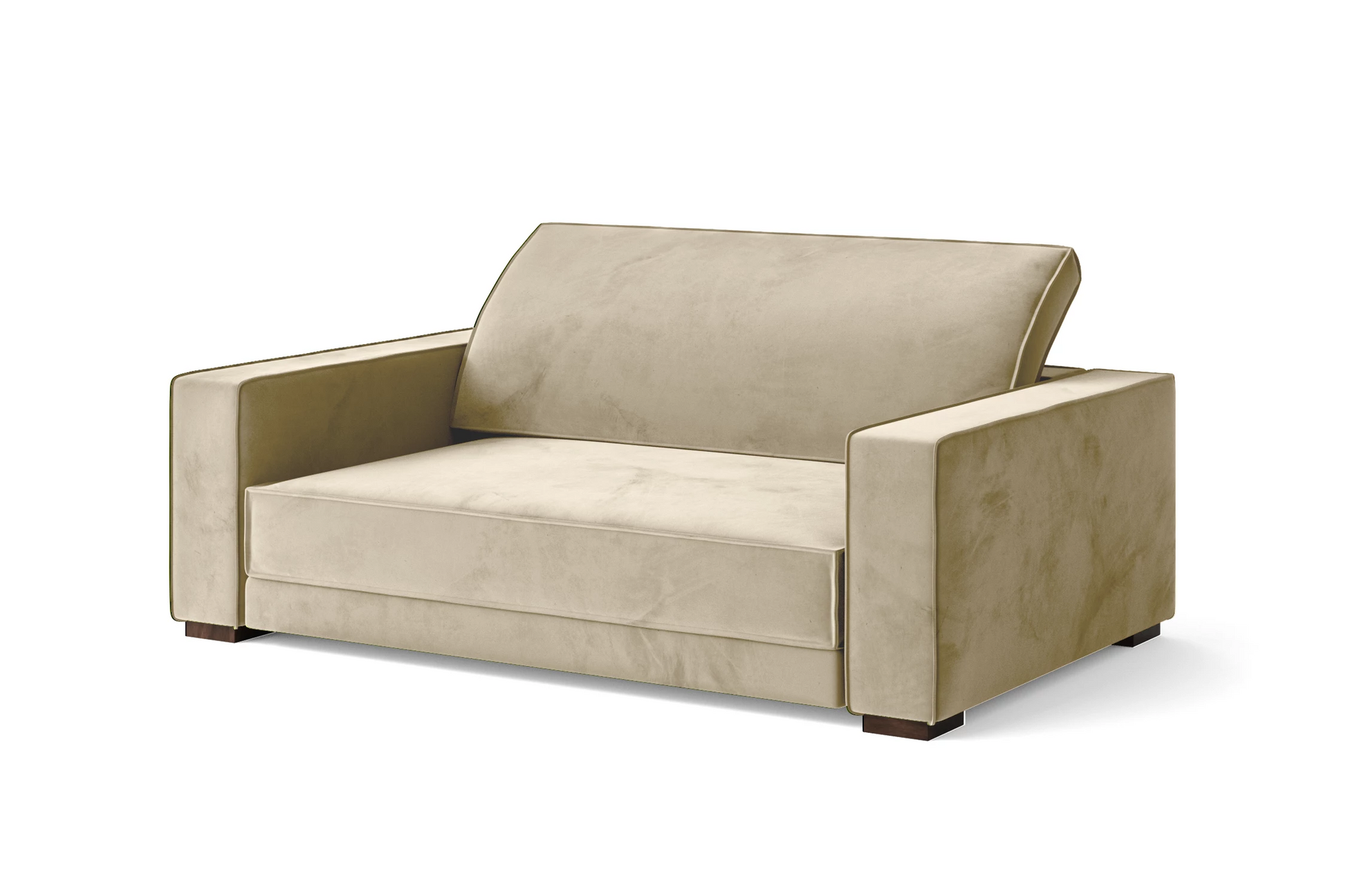 Bolzano 2 Seater Sofa Cream Velvet