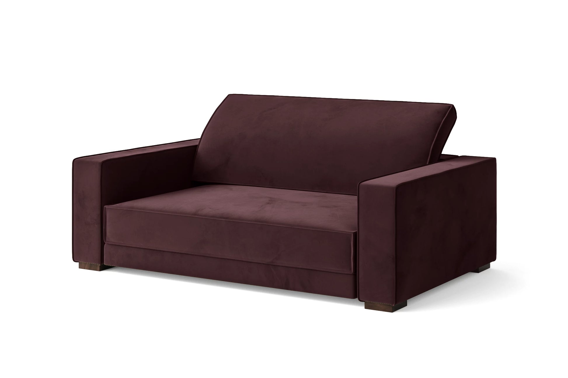 Bolzano 2 Seater Sofa Grape Velvet