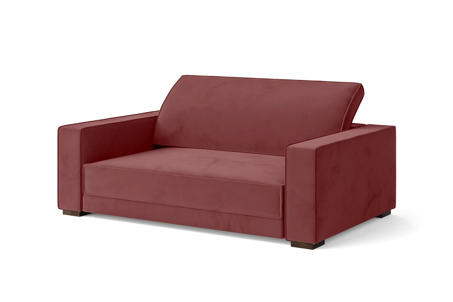 Bolzano 2 Seater Sofa Pink Velvet