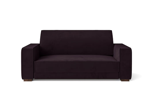 Bolzano 2 Seater Sofa Purple Velvet