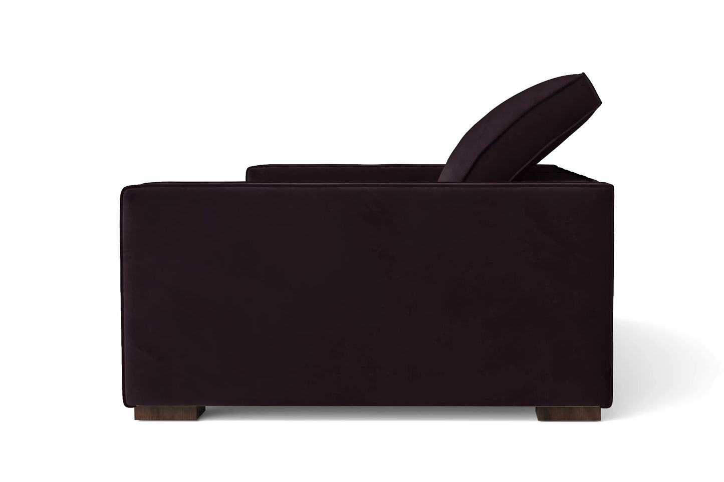 Bolzano 2 Seater Sofa Purple Velvet