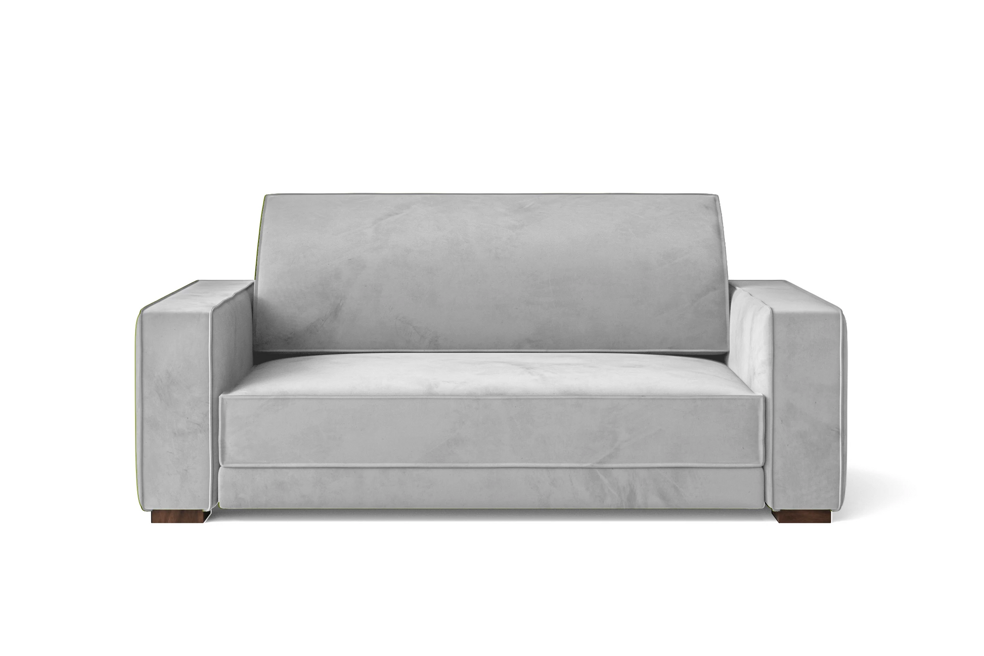 Bolzano 2 Seater Sofa White Velvet