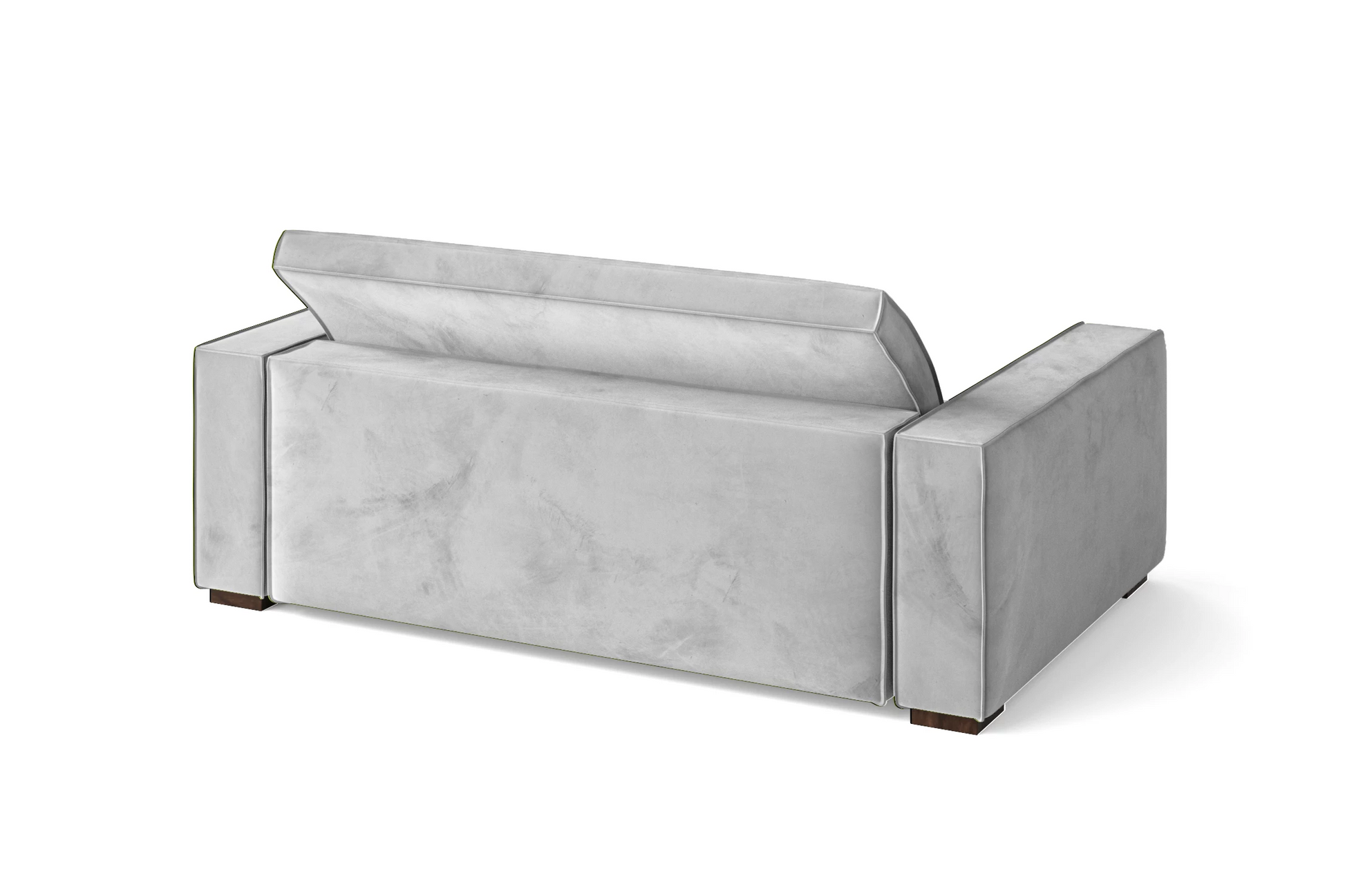 Bolzano 2 Seater Sofa White Velvet