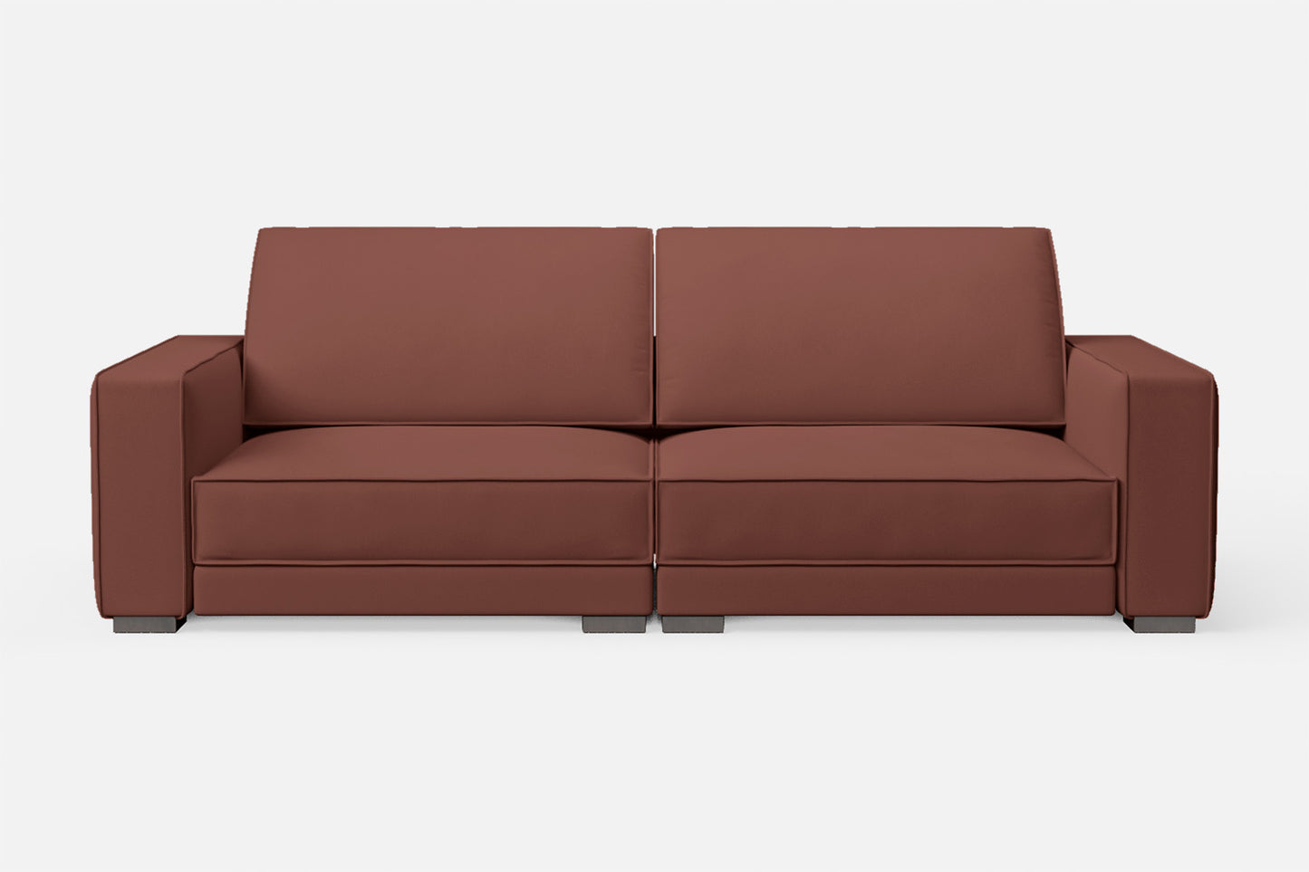 Bolzano 3 Seater Sofa Mauve Leather