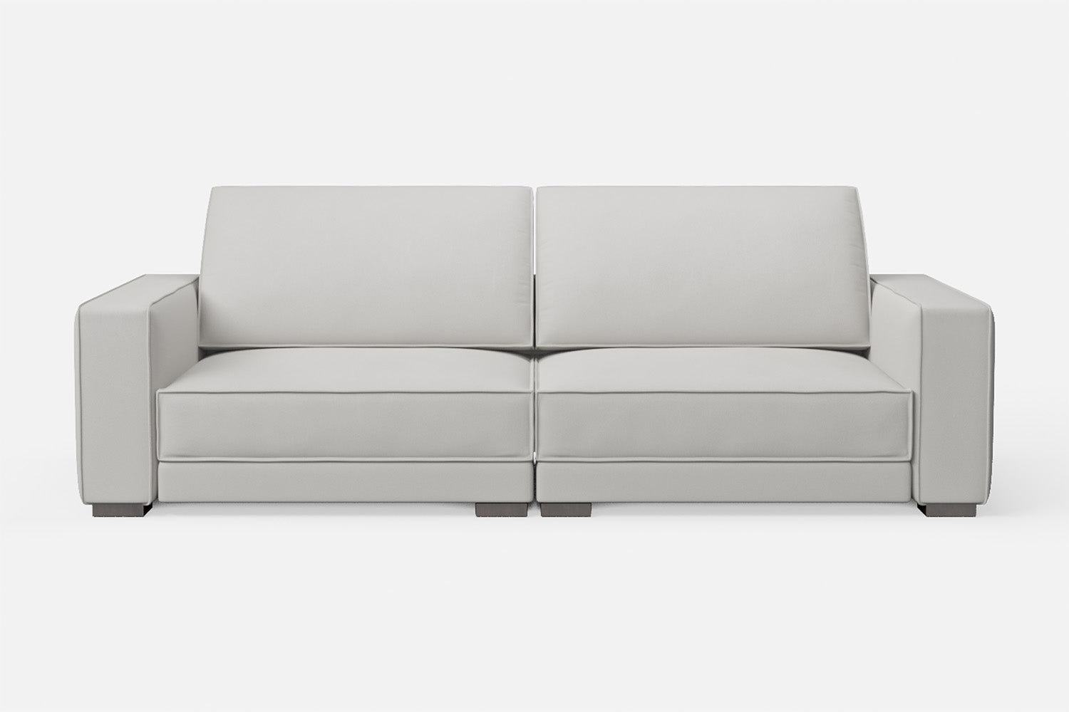 Bolzano 3 Seater Sofa White Leather