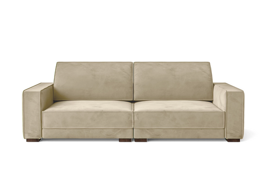 Bolzano 3 Seater Sofa Cream Velvet