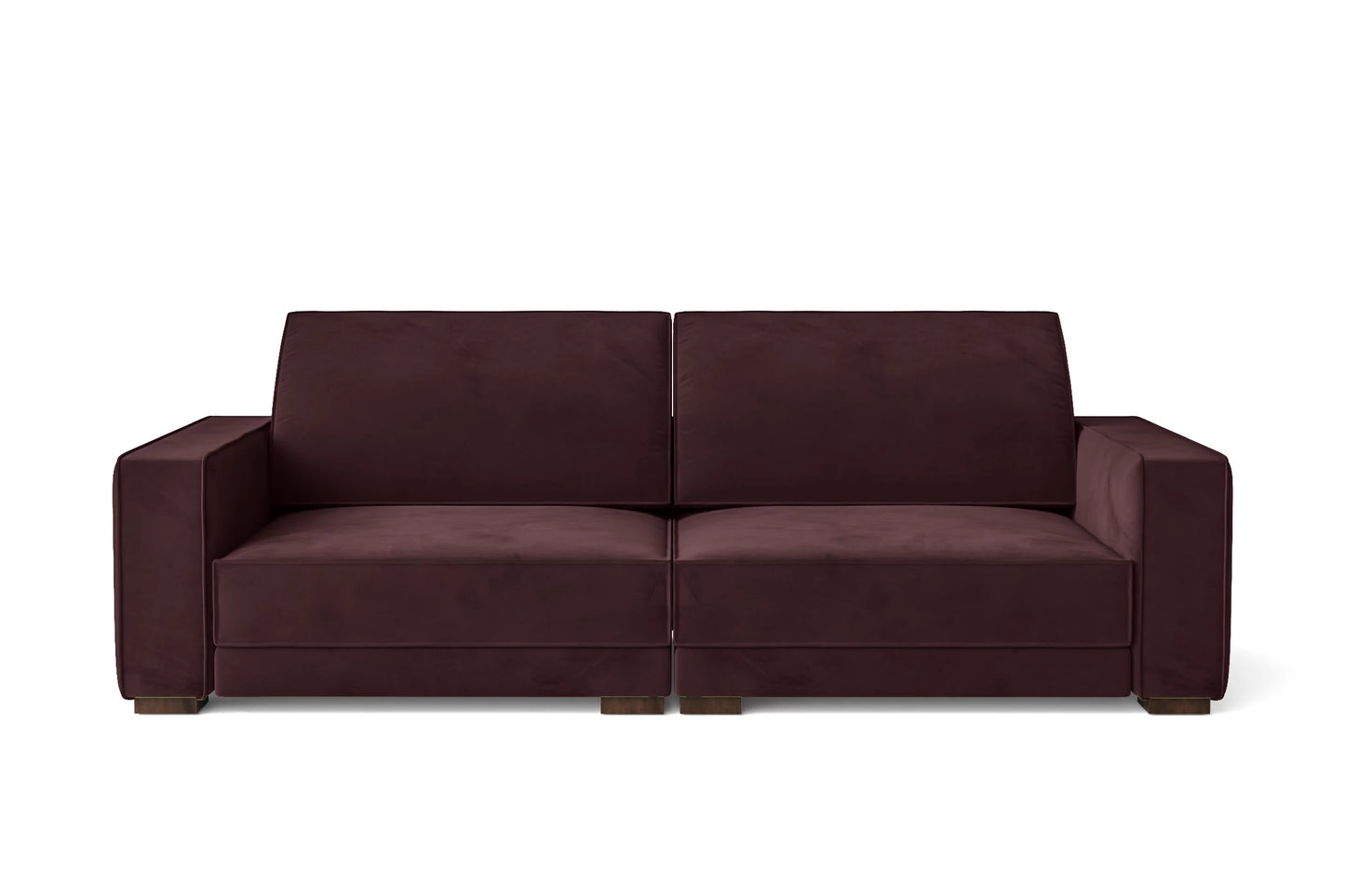 Bolzano 3 Seater Sofa Grape Velvet