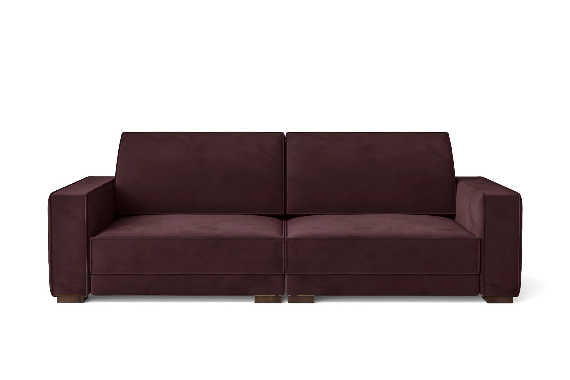 Bolzano 3 Seater Sofa Grape Velvet