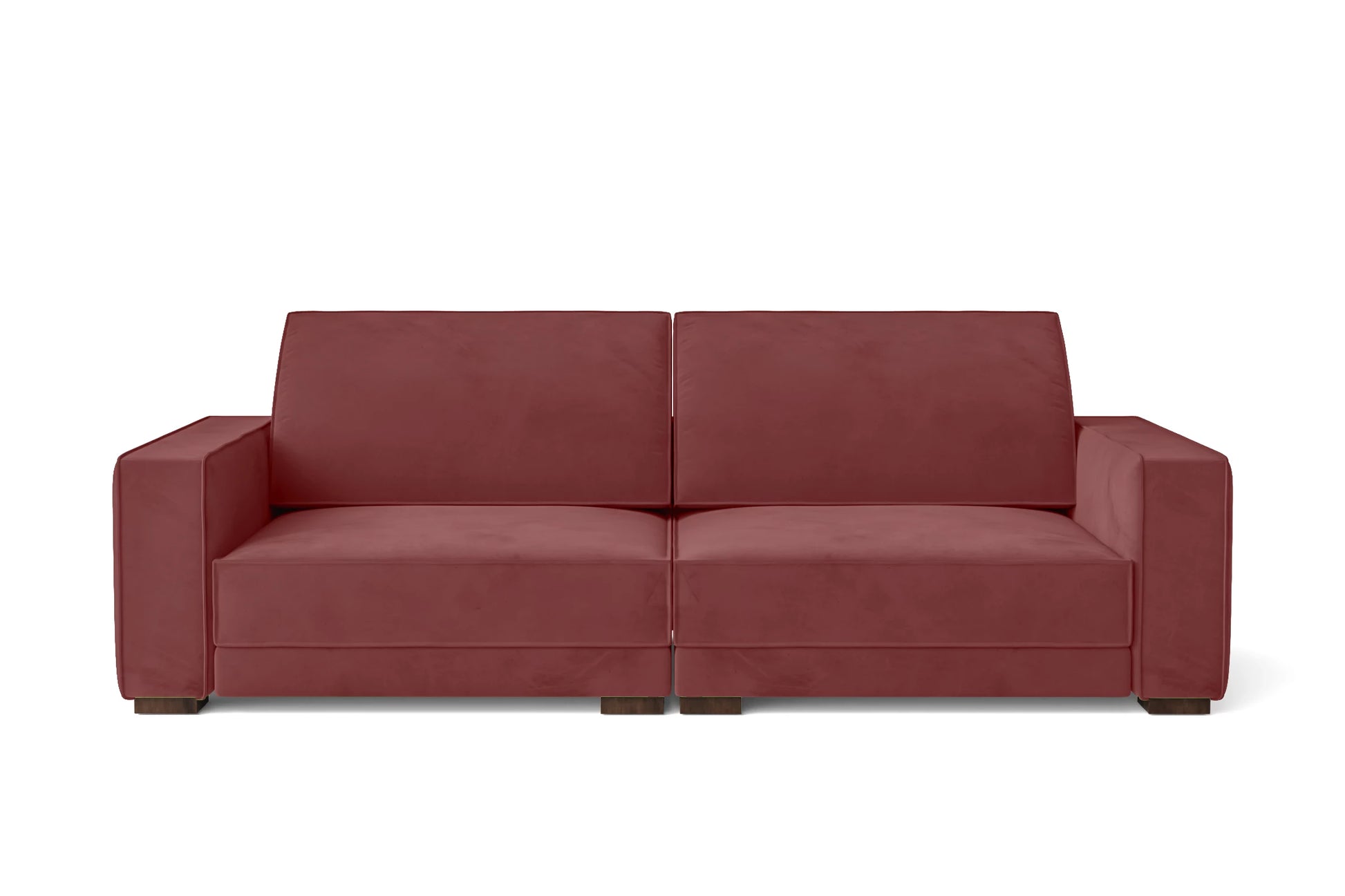 Bolzano 3 Seater Sofa Pink Velvet