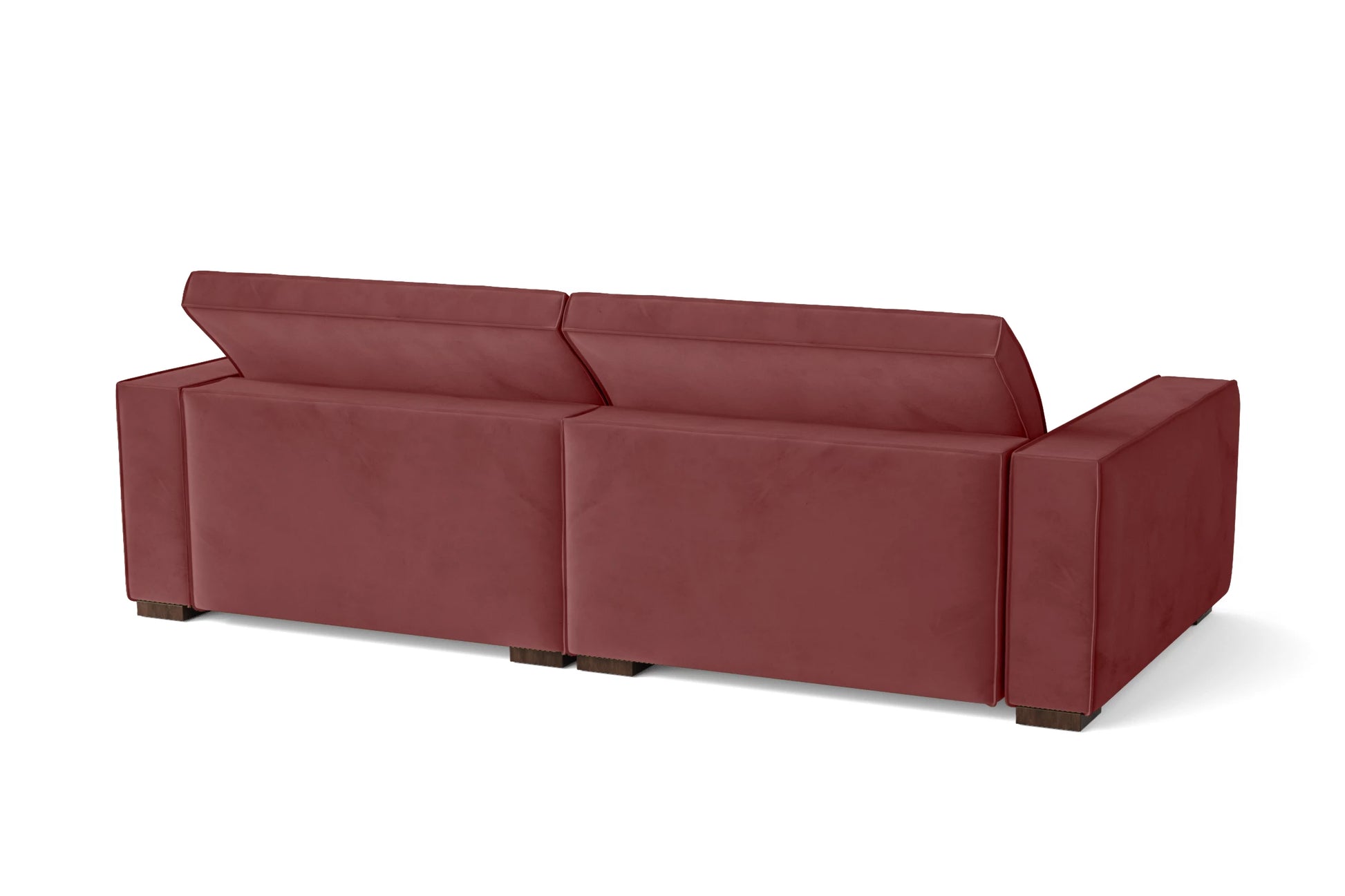 Bolzano 3 Seater Sofa Pink Velvet