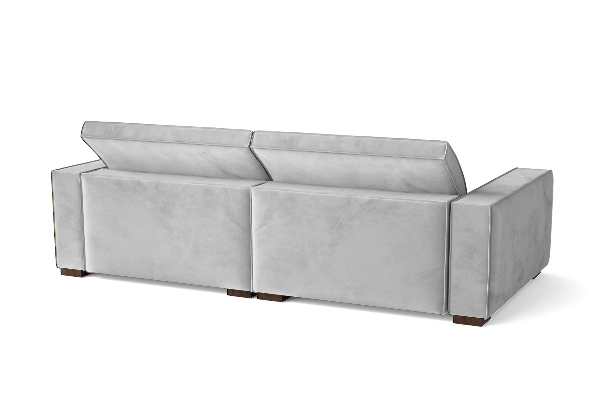 Bolzano 3 Seater Sofa White Velvet