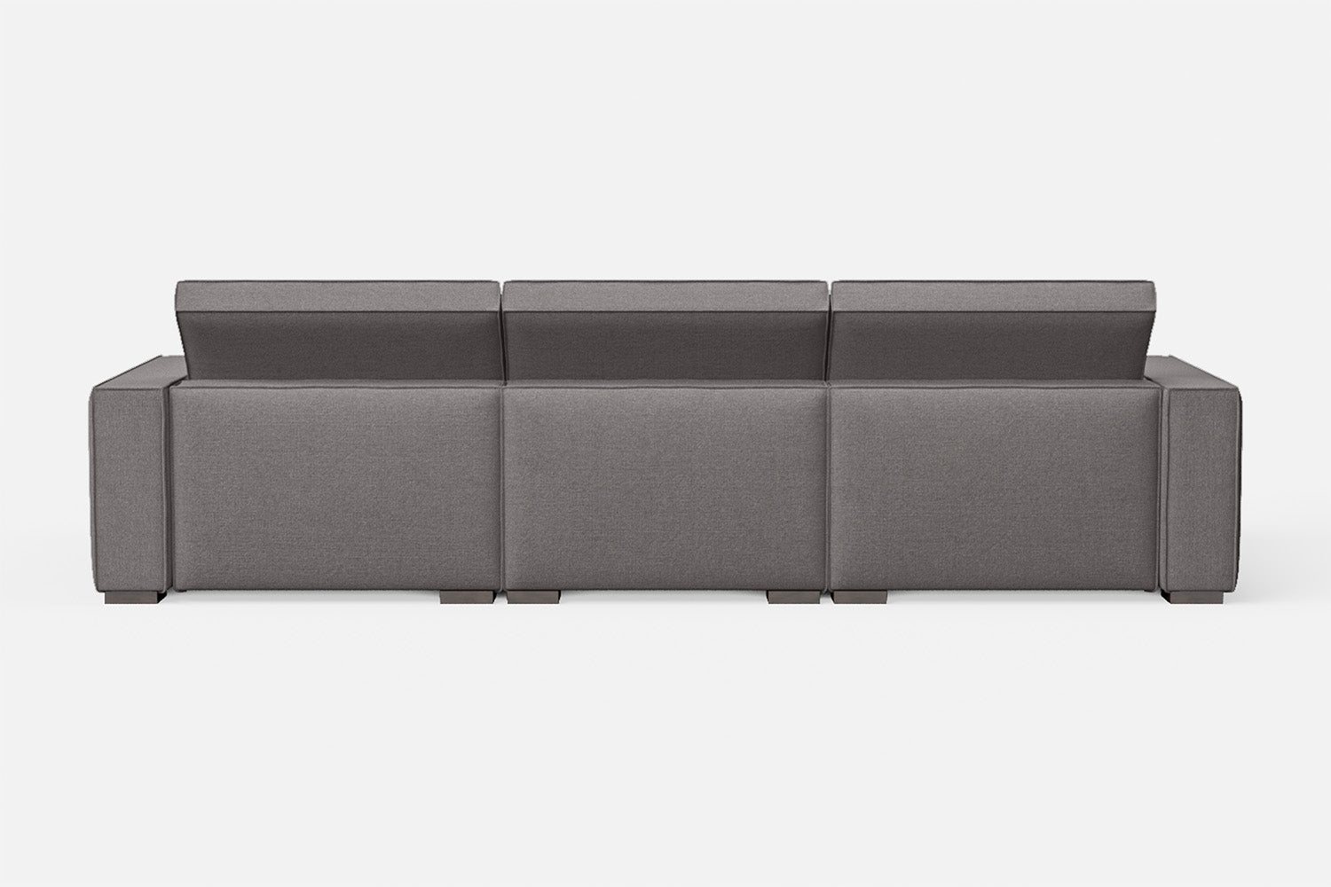 Bolzano 4 Seater Sofa Grey Linen Fabric