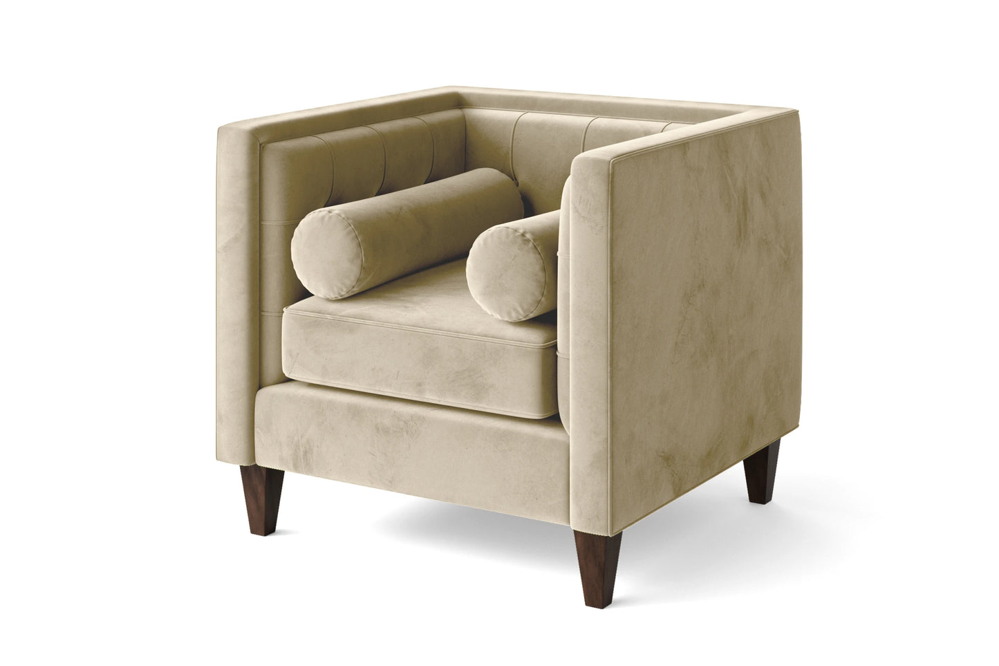 Brescia Armchair Cream Velvet