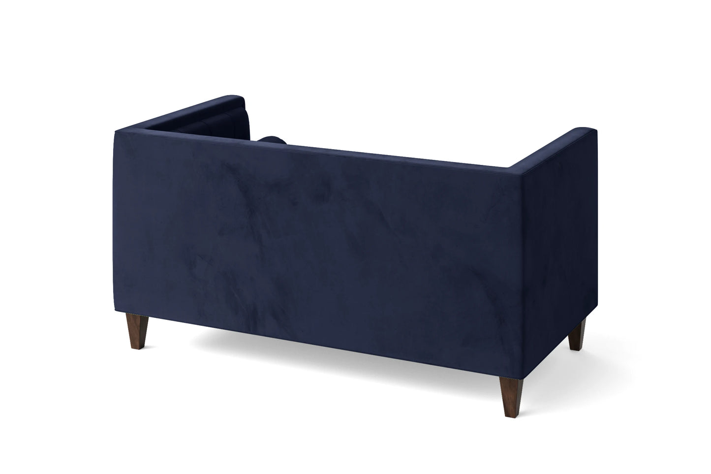 Brescia 2 Seater Sofa Dark Blue Velvet