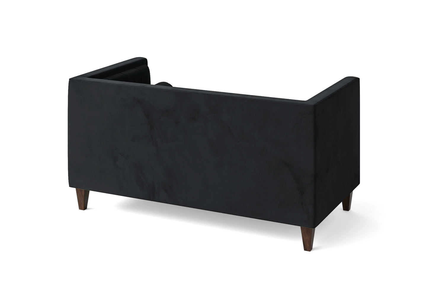 Brescia 2 Seater Sofa Dark Grey Velvet