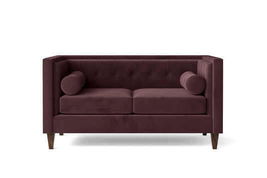 Brescia 2 Seater Sofa Grape Velvet