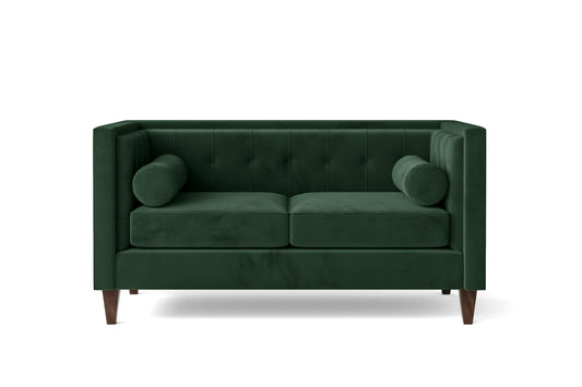 Brescia 2 Seater Sofa Green Velvet