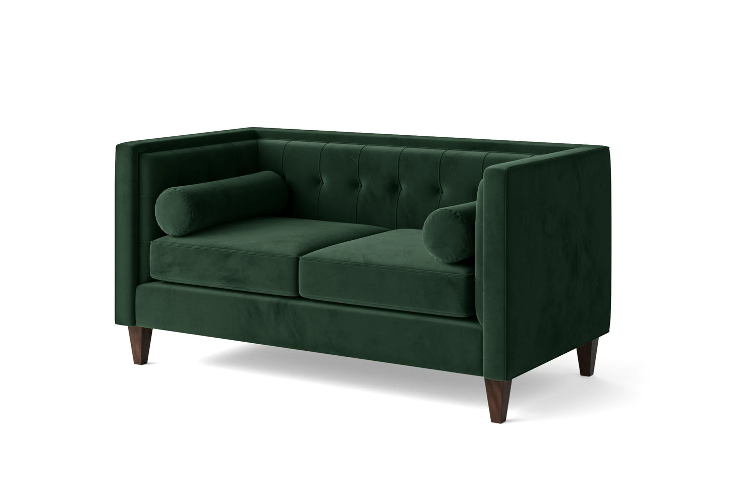 Brescia 2 Seater Sofa Green Velvet