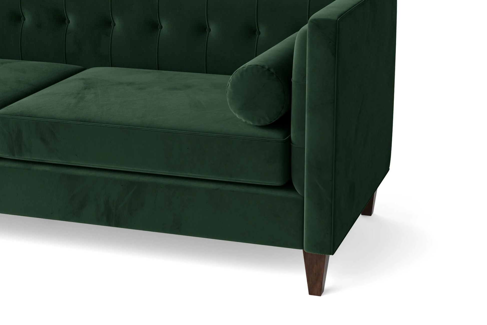 Brescia 2 Seater Sofa Green Velvet