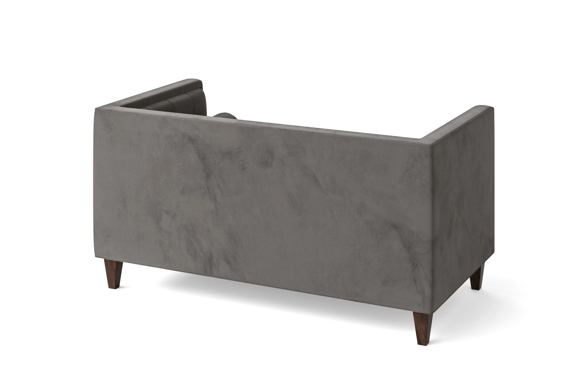 Brescia 2 Seater Sofa Grey Velvet