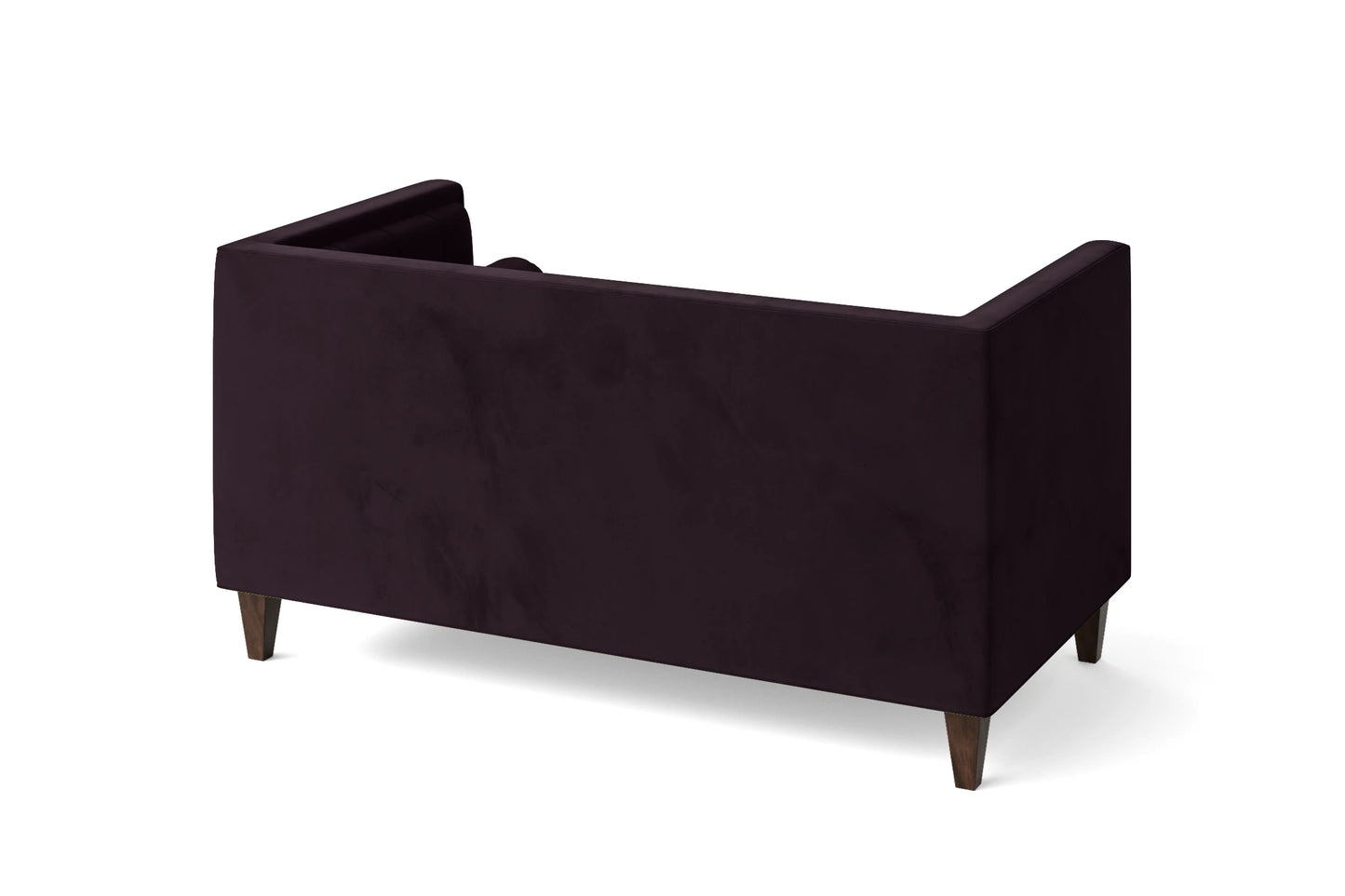 Brescia 2 Seater Sofa Purple Velvet