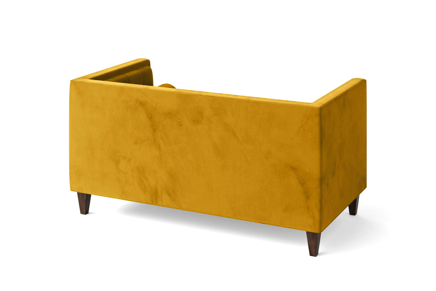 Brescia 2 Seater Sofa Yellow Velvet