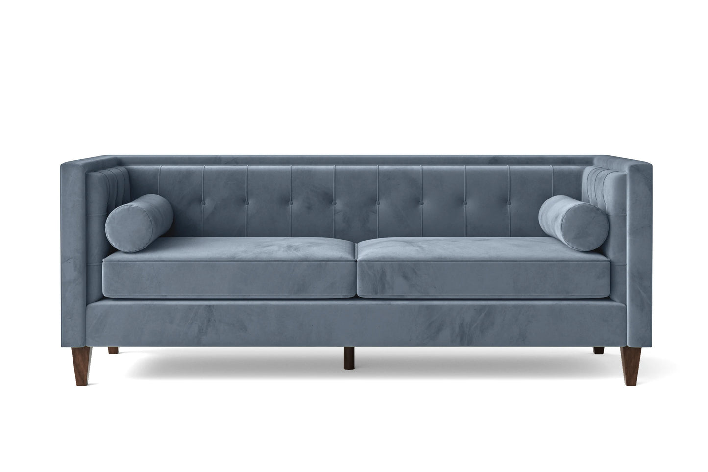 Brescia 3 Seater Sofa Baby Blue Velvet