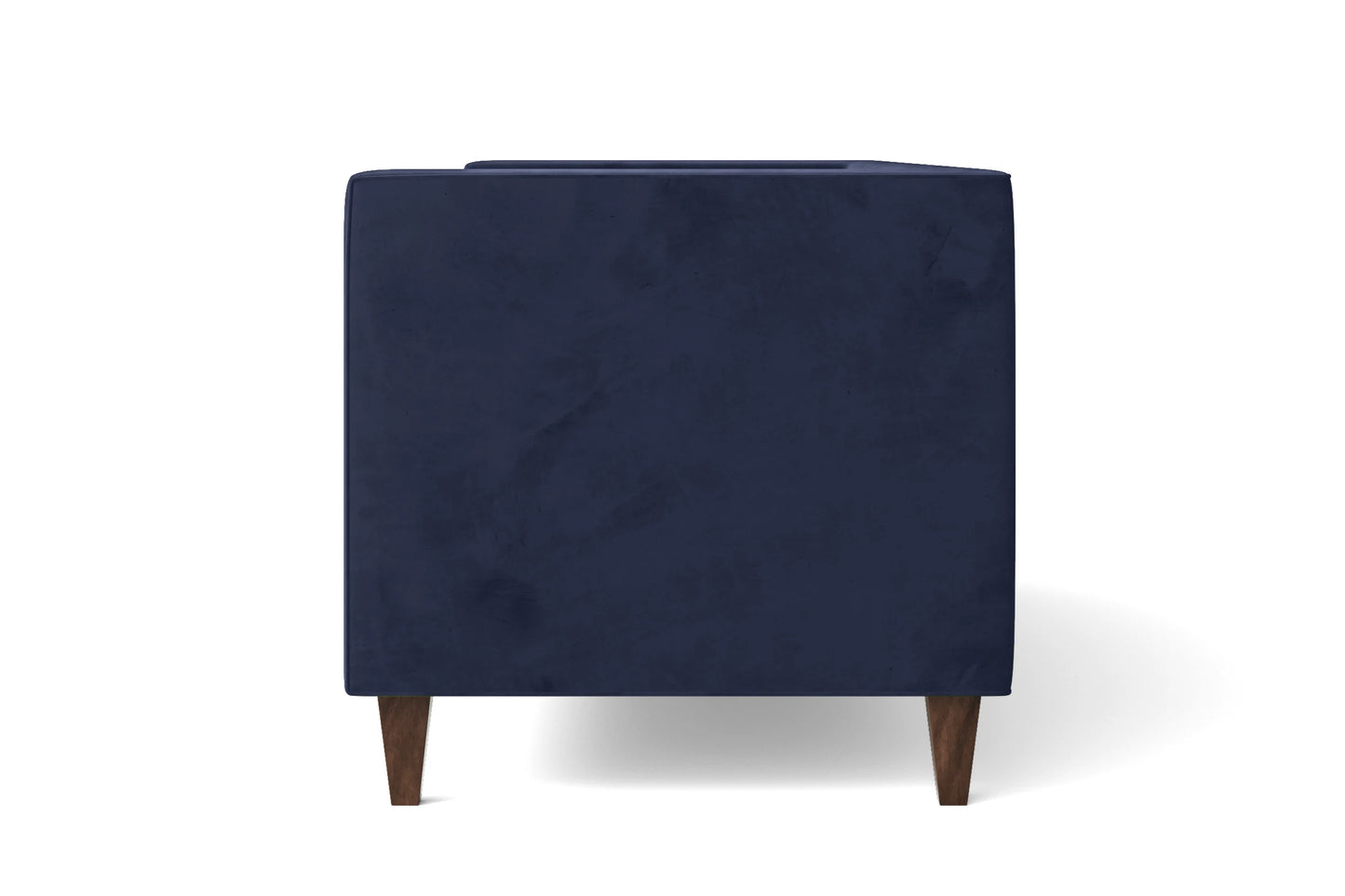 Brescia 3 Seater Sofa Dark Blue Velvet