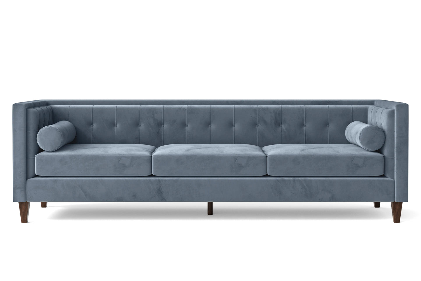 Brescia 4 Seater Sofa Baby Blue Velvet