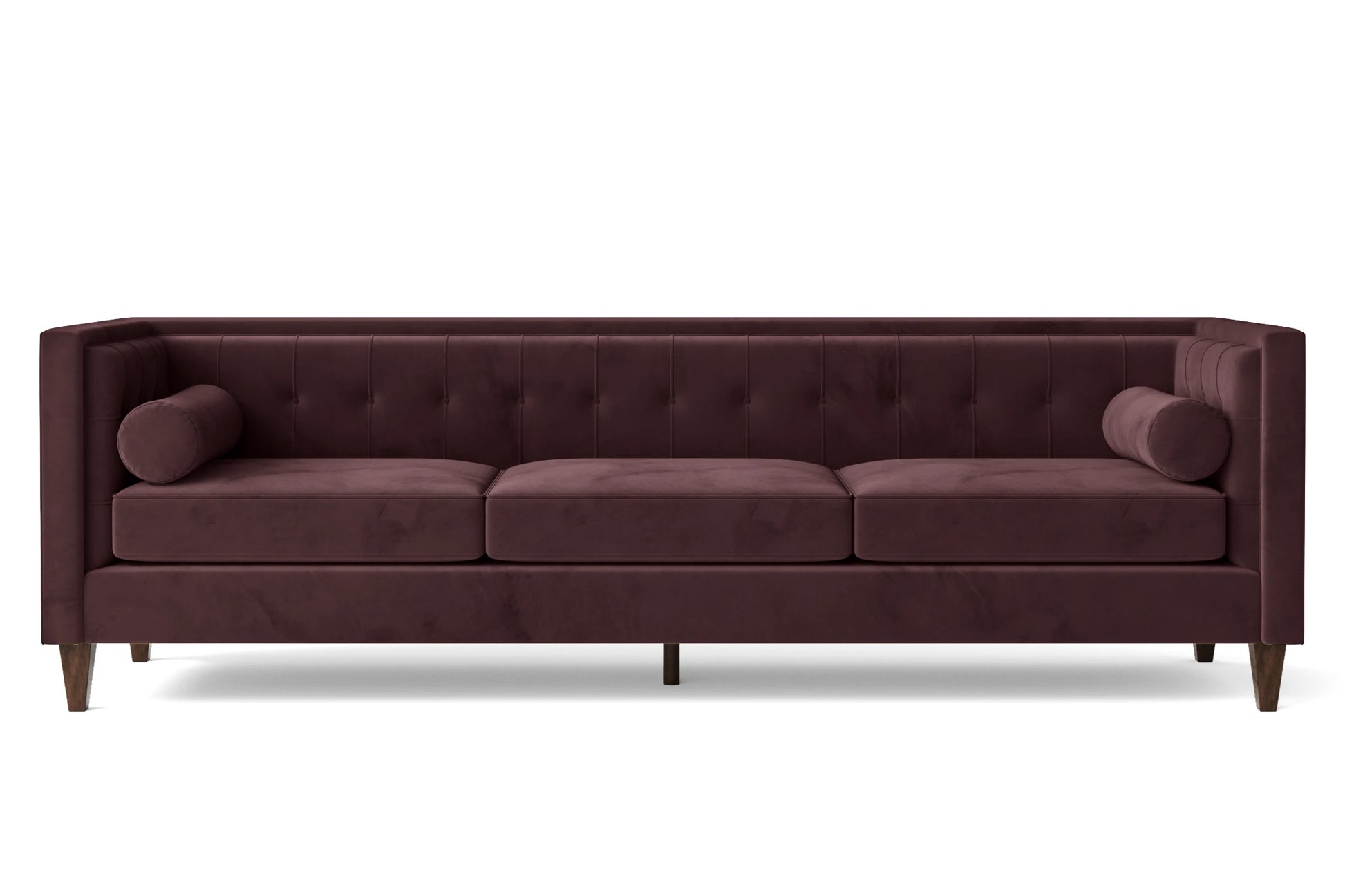 Brescia 4 Seater Sofa Grape Velvet