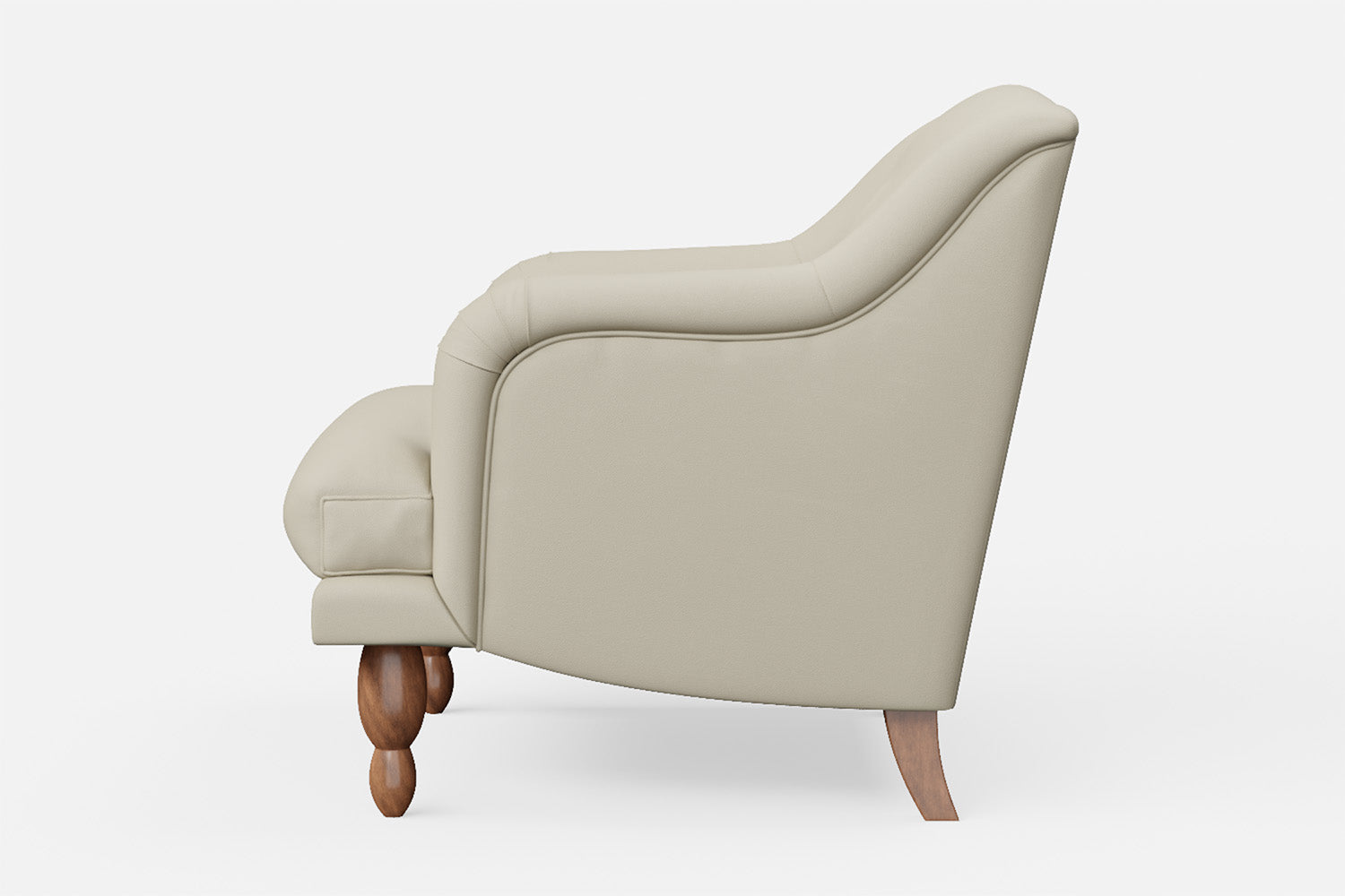 Burlington Armchair Cream Leather