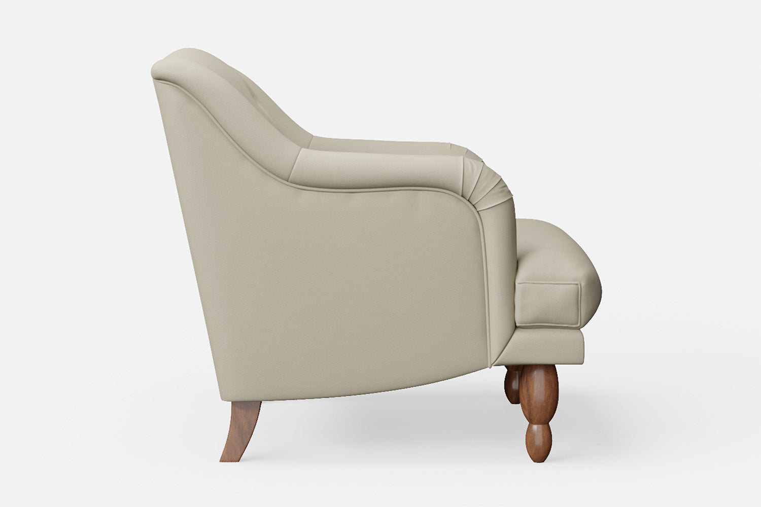 Burlington Armchair Cream Leather