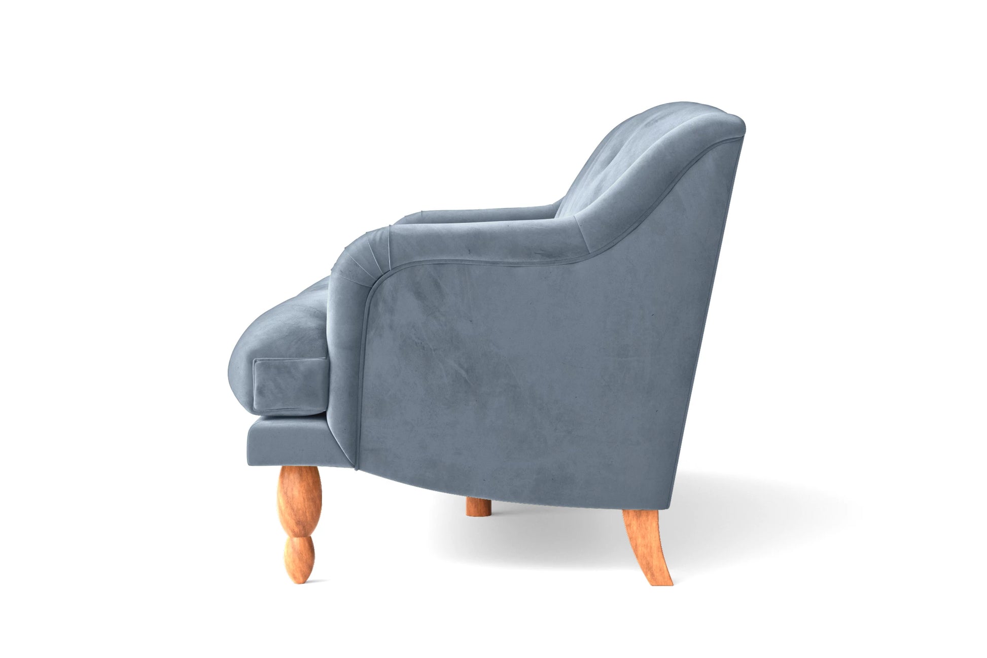 Burlington Armchair Baby Blue Velvet