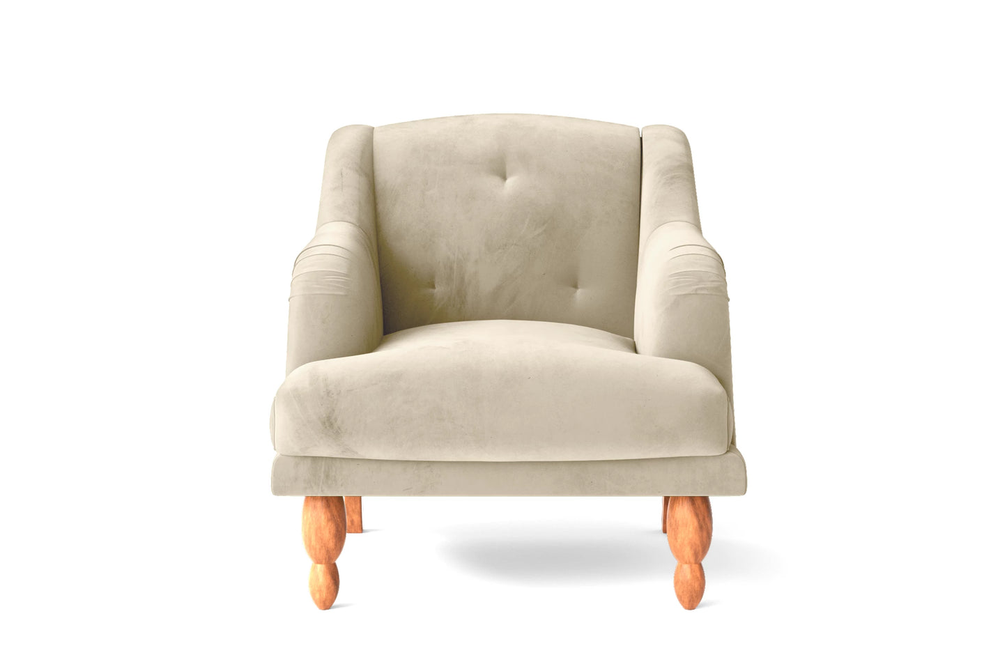 Burlington Armchair Cream Velvet