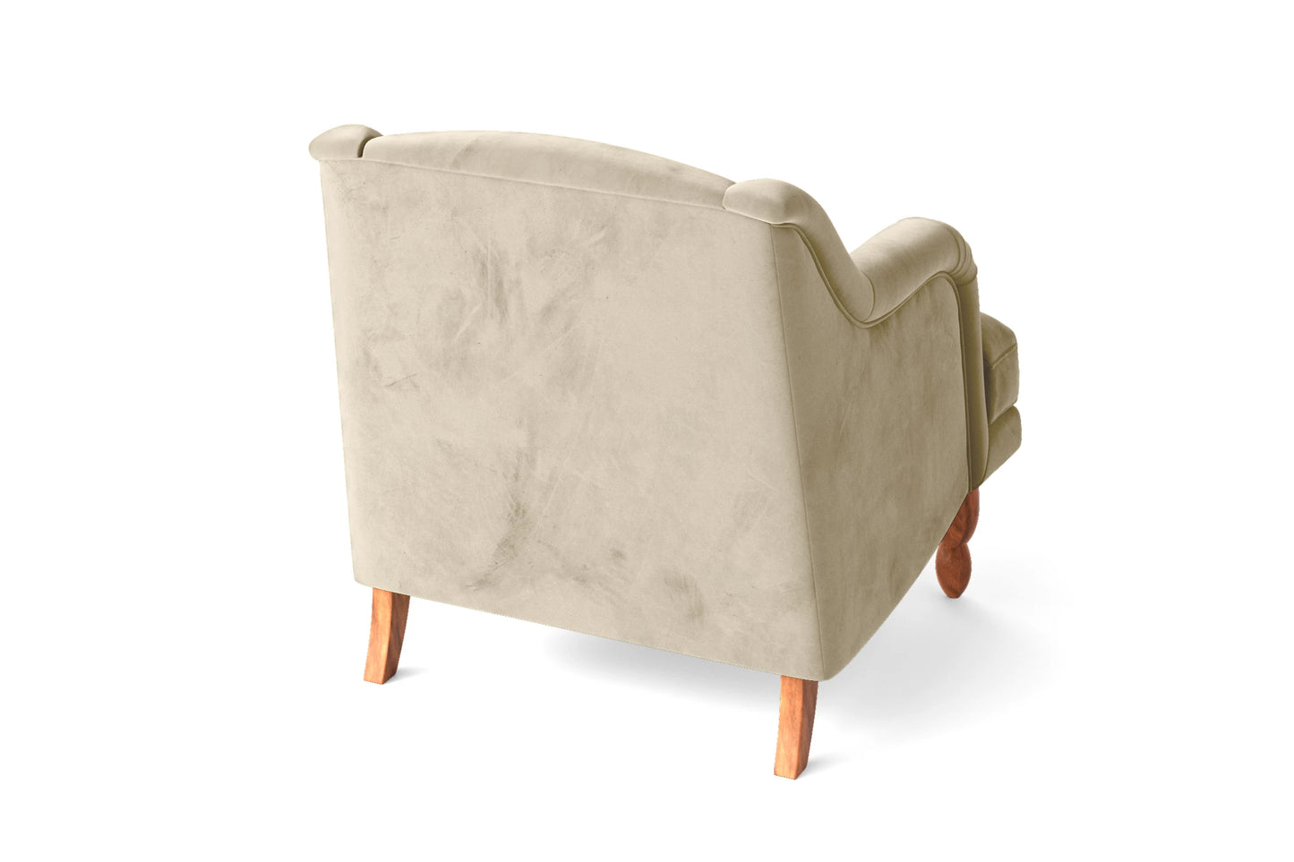 Burlington Armchair Cream Velvet