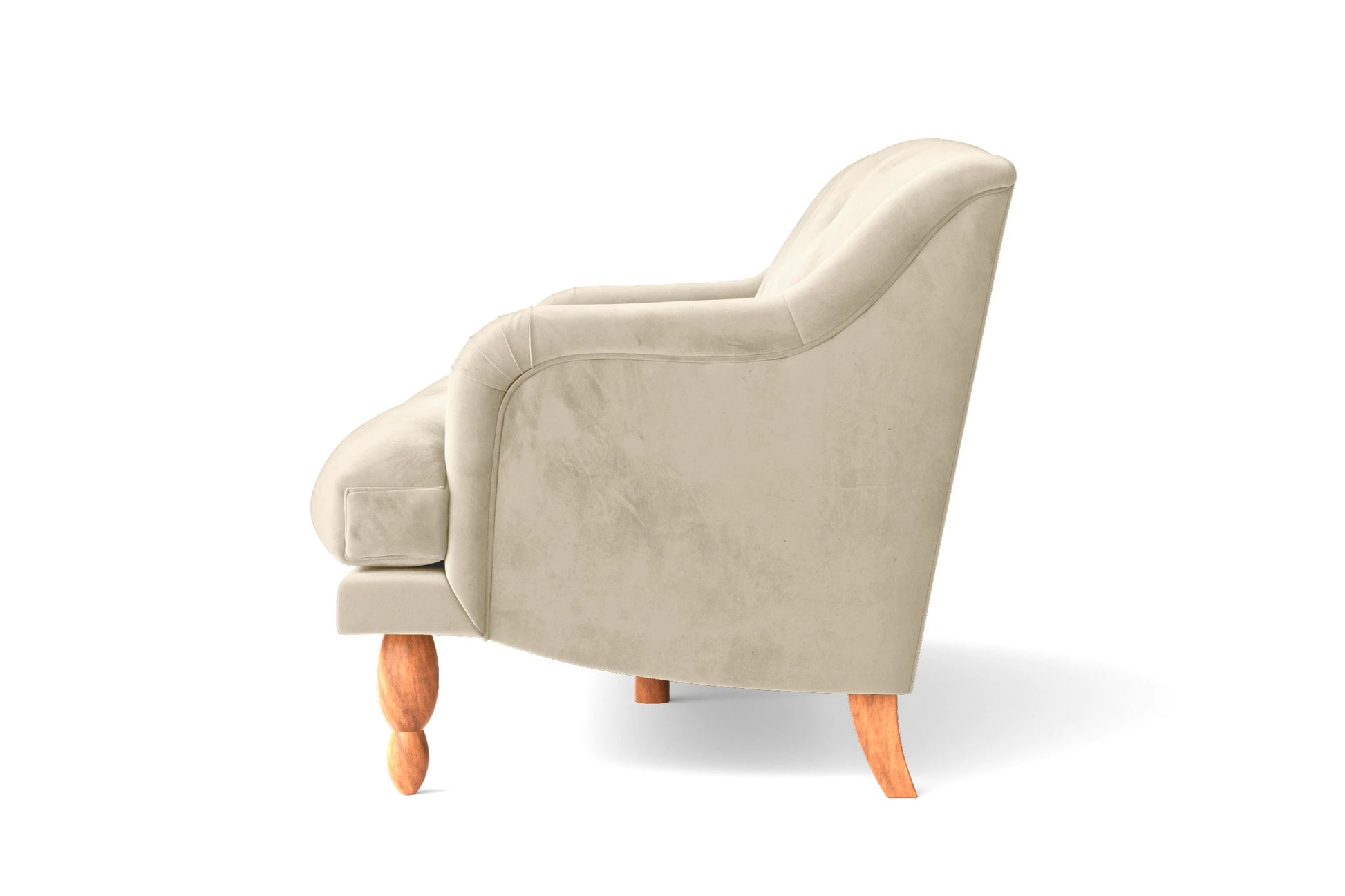 Burlington Armchair Cream Velvet