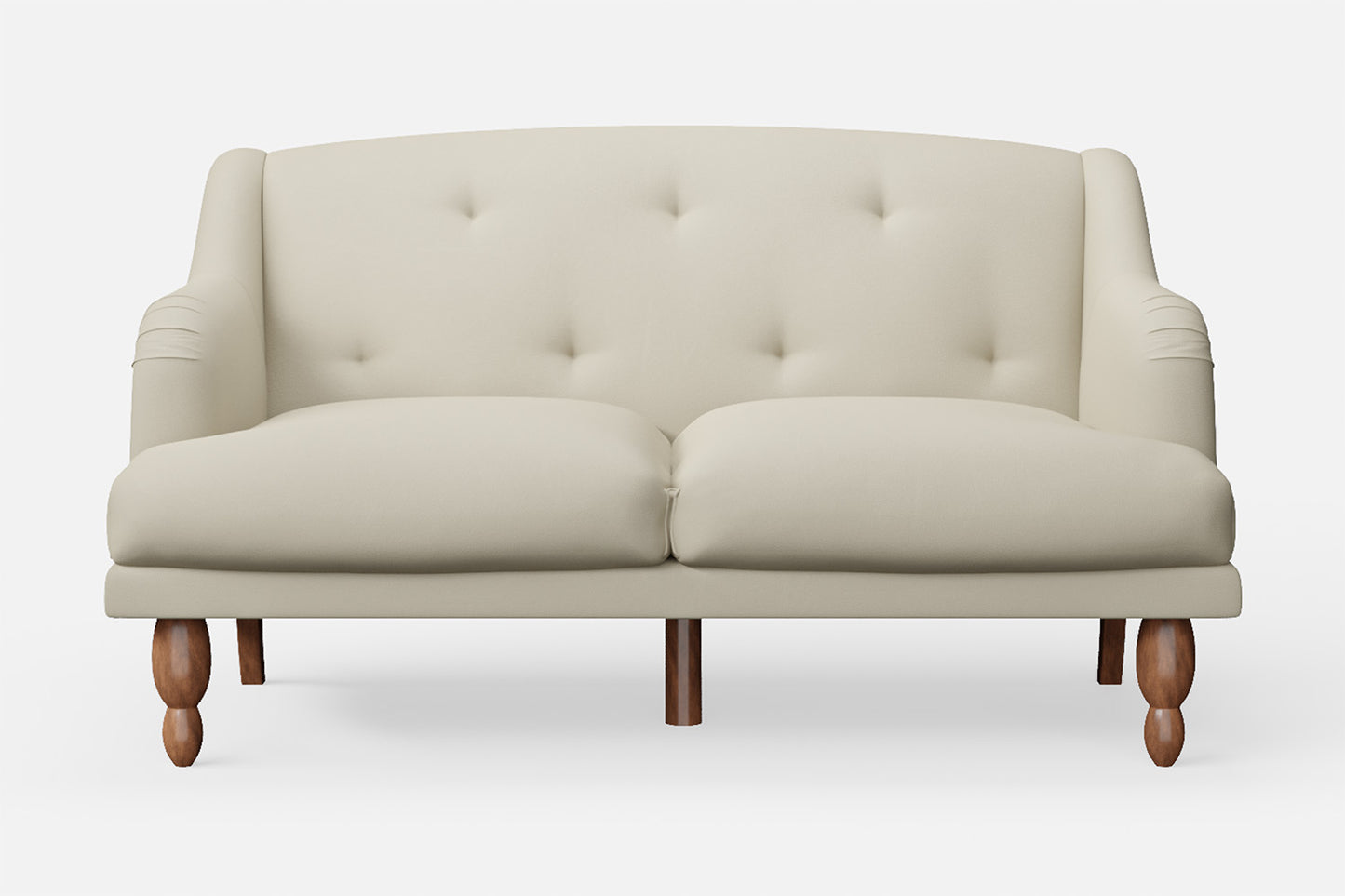 Burlington 2 Seater Sofa Cream Leather