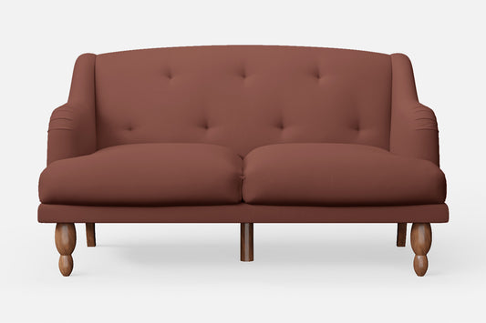 Burlington 2 Seater Sofa Mauve Leather