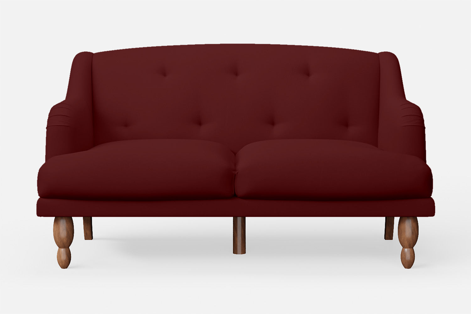 Burlington 2 Seater Sofa Red Leather