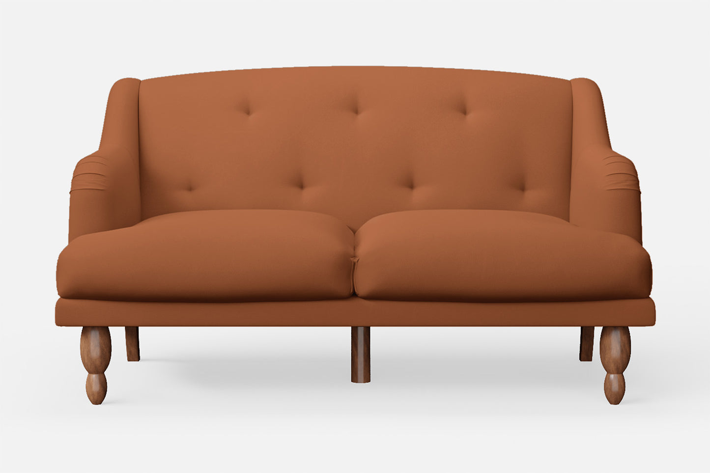 Burlington 2 Seater Sofa Tan Brown Leather