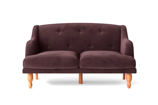 Burlington 2 Seater Sofa Grape Velvet